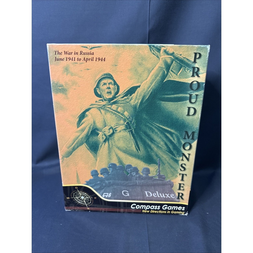 Compass Games, Proud Monster Deluxe Edition, Unpunched